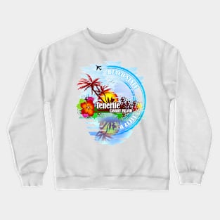 Tenerife Canary Island Crewneck Sweatshirt